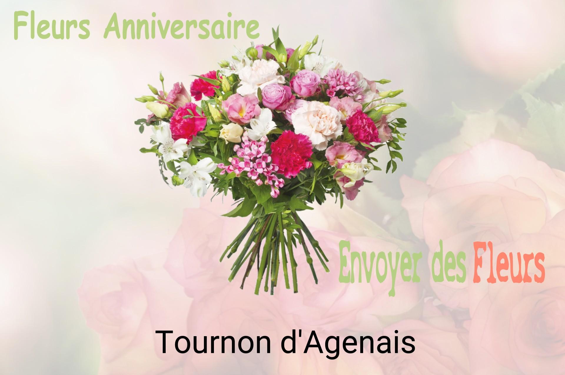 Bouquet de fleurs d’anniversaire livré à Tournon-d'Agenais