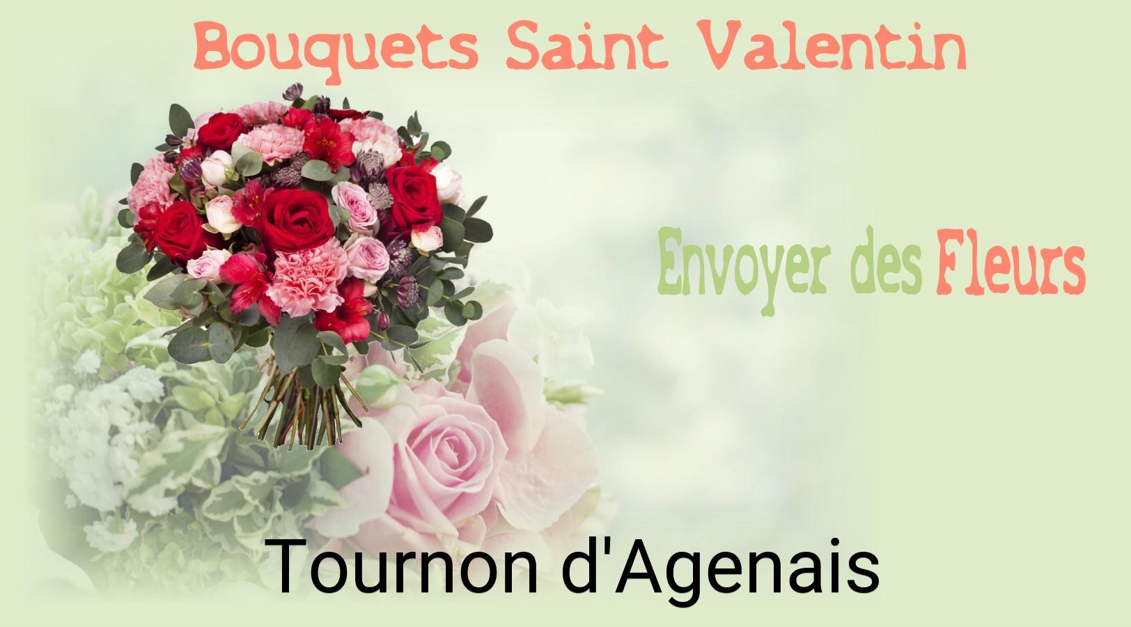 Roses de Saint-Valentin livrées à Tournon-d'Agenais